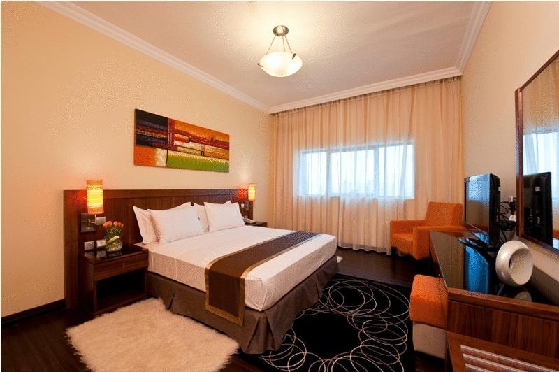 Al Nawras Hotel Apartments Dubái Habitación foto